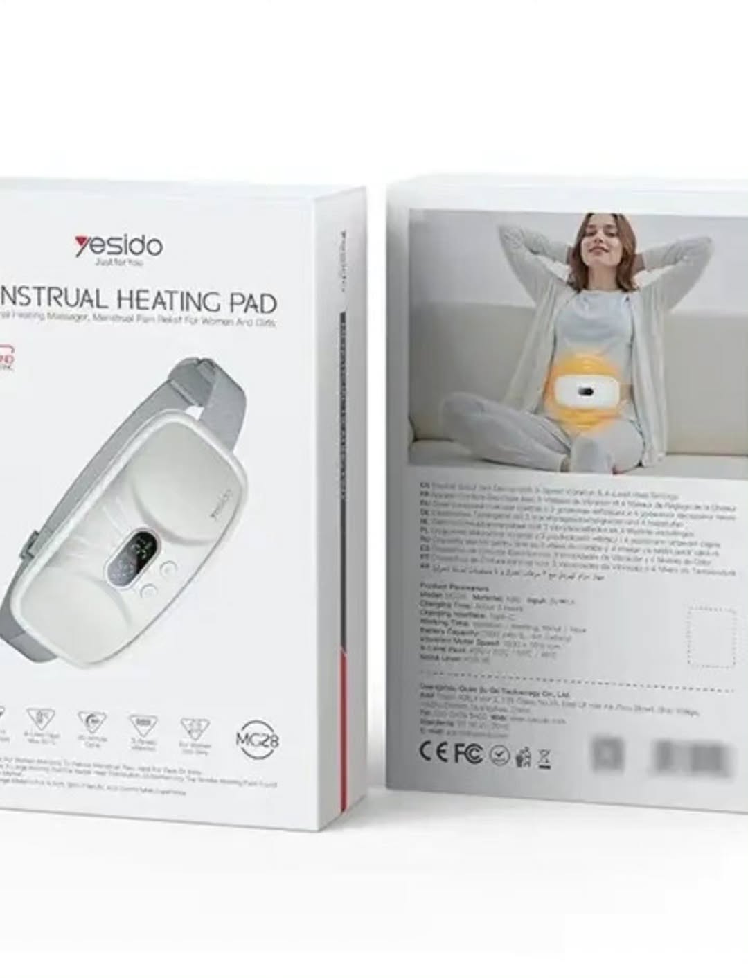 ماساژور قاعدگی و کمربند حرارتی یسیدو YESIDO MG28 YESIDO MG28 MENSTRUAL HEATING PAD