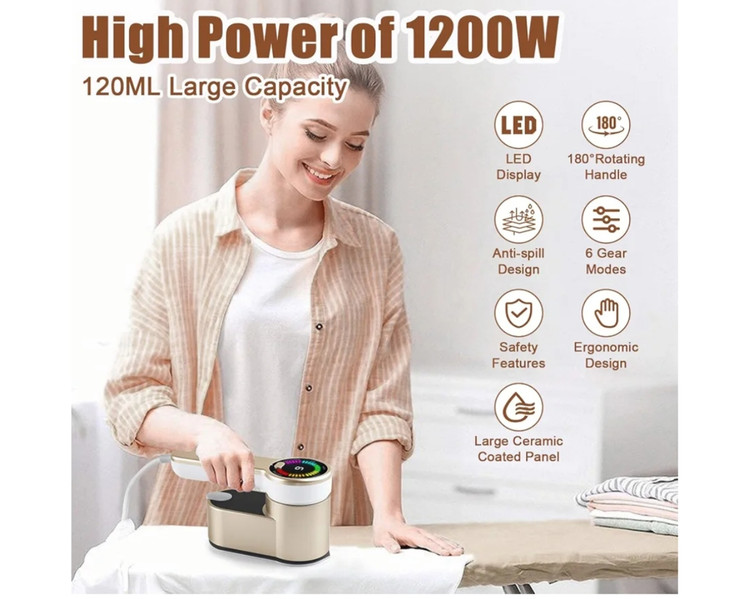 اتوی مسافرتی HB-609 یک اتوی بخار دستی و قابلحمل است