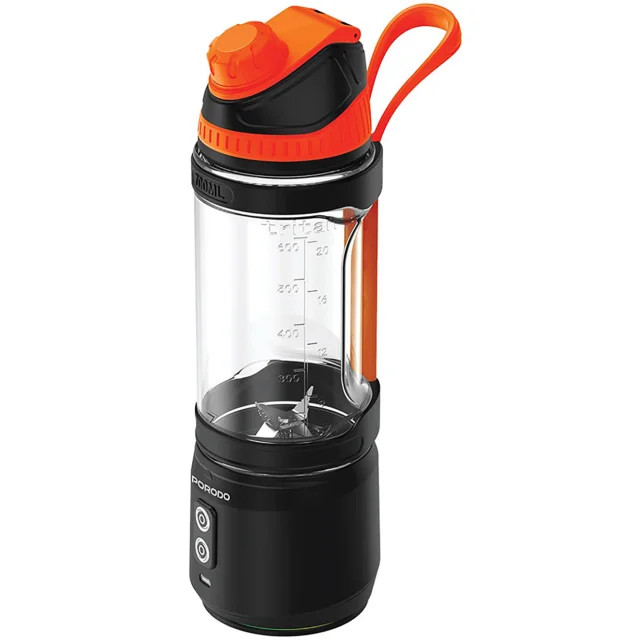 مخلوط کن و شیکر شارژی 240 وات پرودو Porodo Dual Spin Clockwise & Reverse Portable Blender PD-PBLNDR