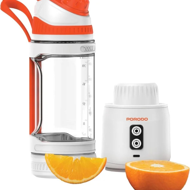 مخلوط کن و شیکر شارژی 240 وات پرودو Porodo Dual Spin Clockwise & Reverse Portable Blender PD-PBLNDR