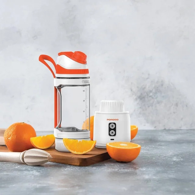مخلوط کن و شیکر شارژی 240 وات پرودو Porodo Dual Spin Clockwise & Reverse Portable Blender PD-PBLNDR
